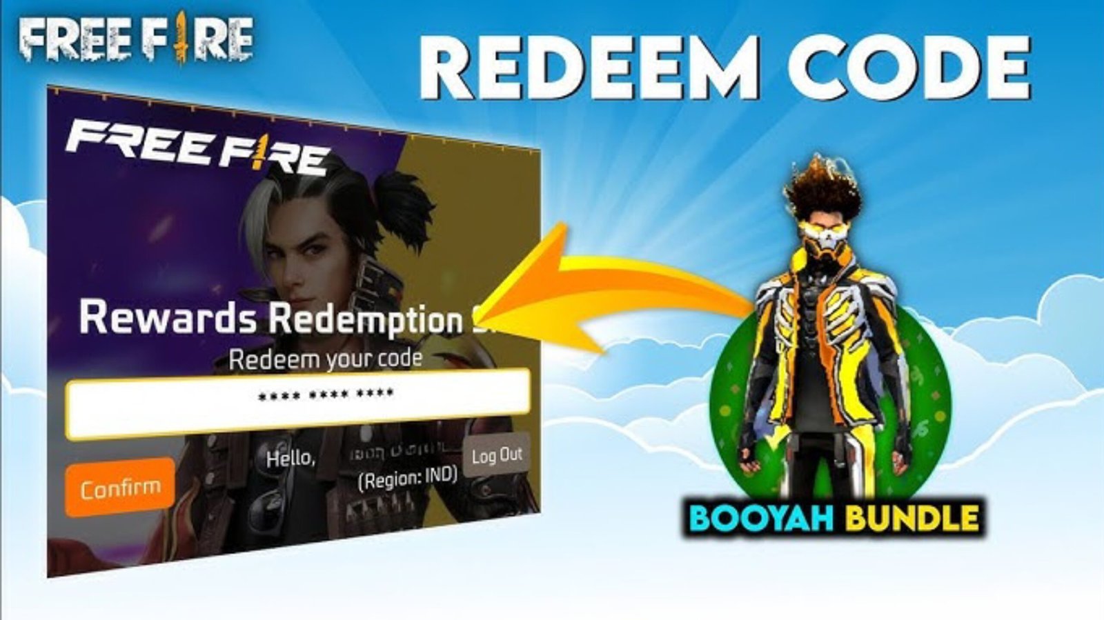 Free Fire Redeem Codes