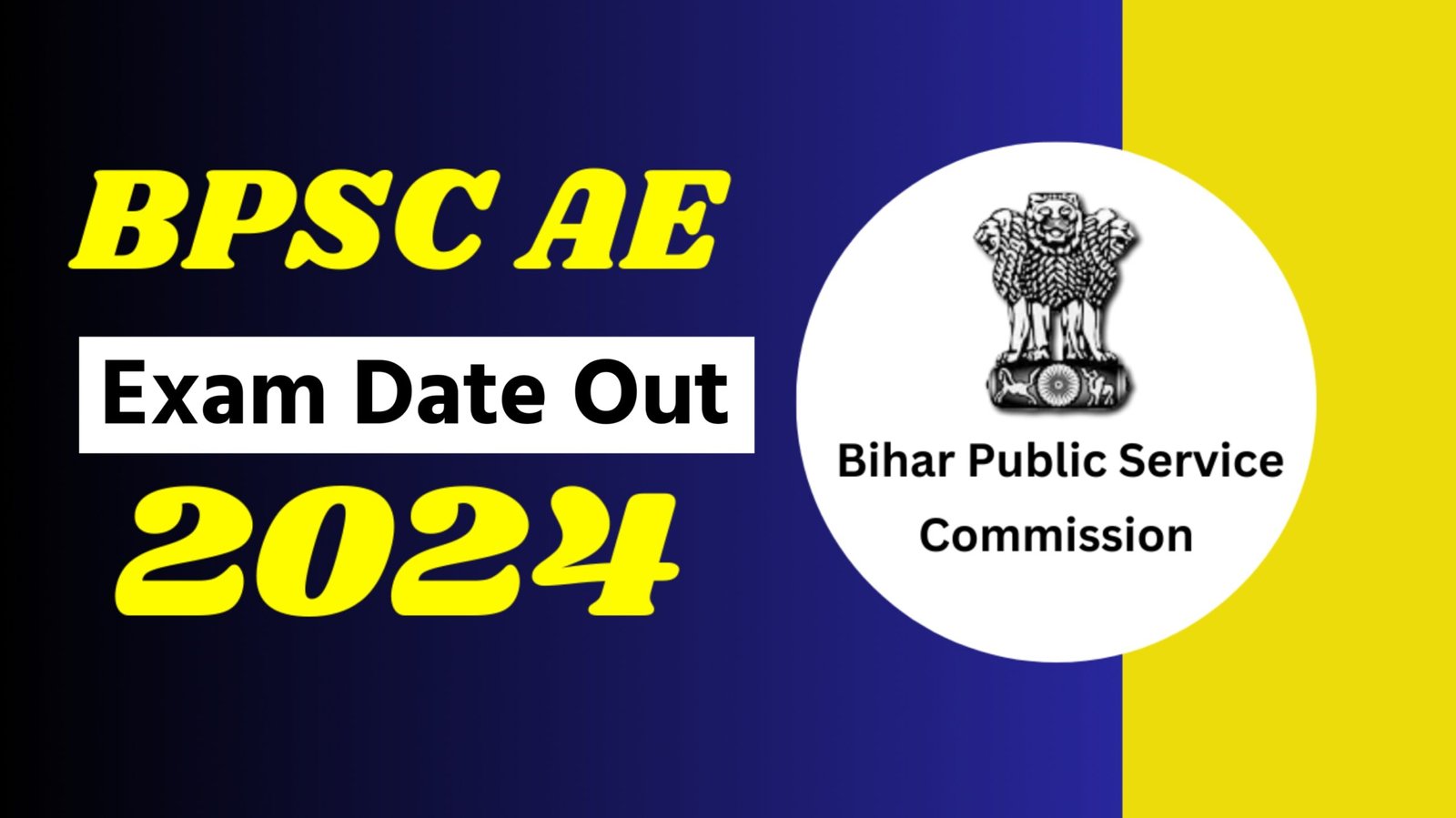 BPSC AE Exam Date 2024